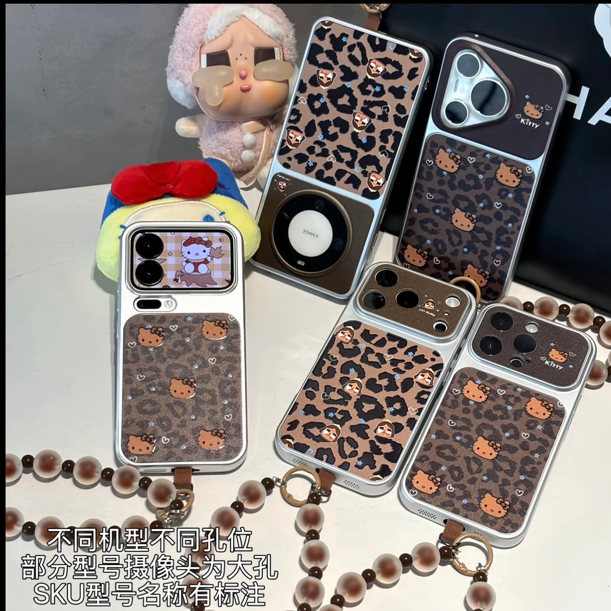 Funda protectora para iPhone con anilla magnética de dibujos animados vintage de Minnie, Goofy, Piolín y ventana grande para cámara, a prueba de golpes
