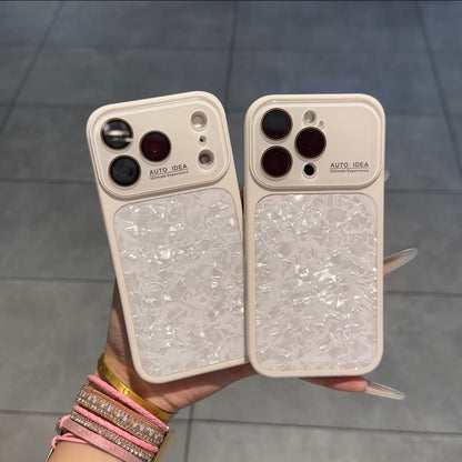 Cute Cartoon Character Foldable Ring Kickstand Phone Case, Glossy Shockproof Protective Cover For iPhone Series