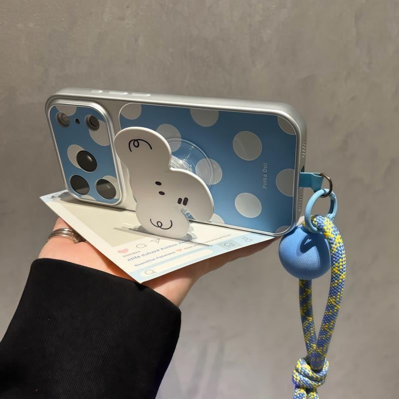 Funda de teléfono 3D Tropical Coconut con correa verde, protectora transparente con estampado de palmera de verano