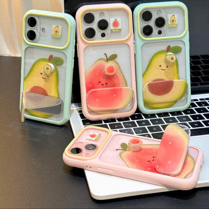 Funda protectora para iPhone con anilla magnética de dibujos animados vintage de Minnie, Goofy, Piolín y ventana grande para cámara, a prueba de golpes