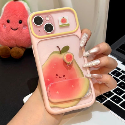 Funda protectora para iPhone con anilla magnética de dibujos animados vintage de Minnie, Goofy, Piolín y ventana grande para cámara, a prueba de golpes