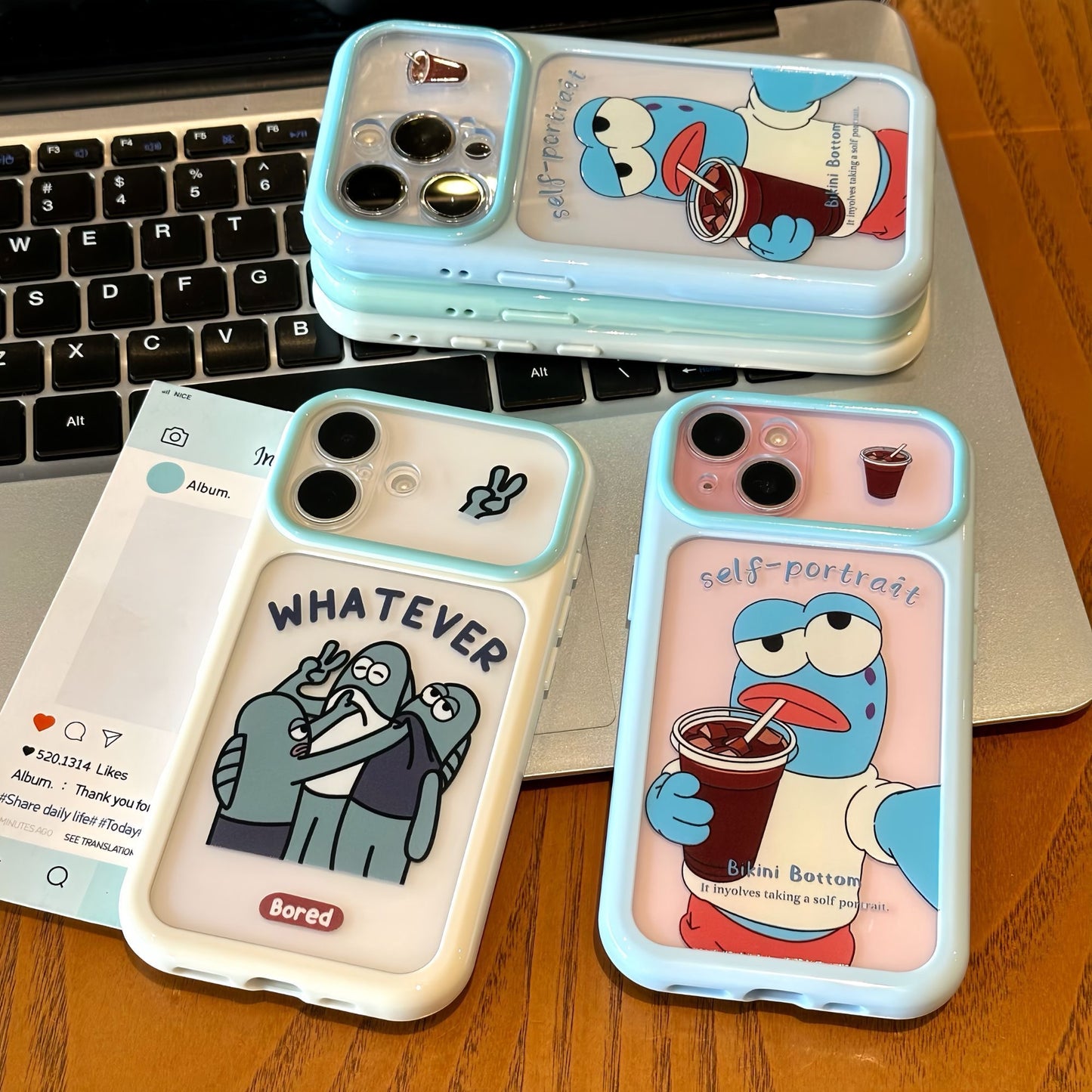 Funda Transparente para Teléfono con Diseño de Snoopy Pintor de Graffiti, Marco Brillante Multicolor en Tonos Pastel, Antigolpes, Protectora para iPhone