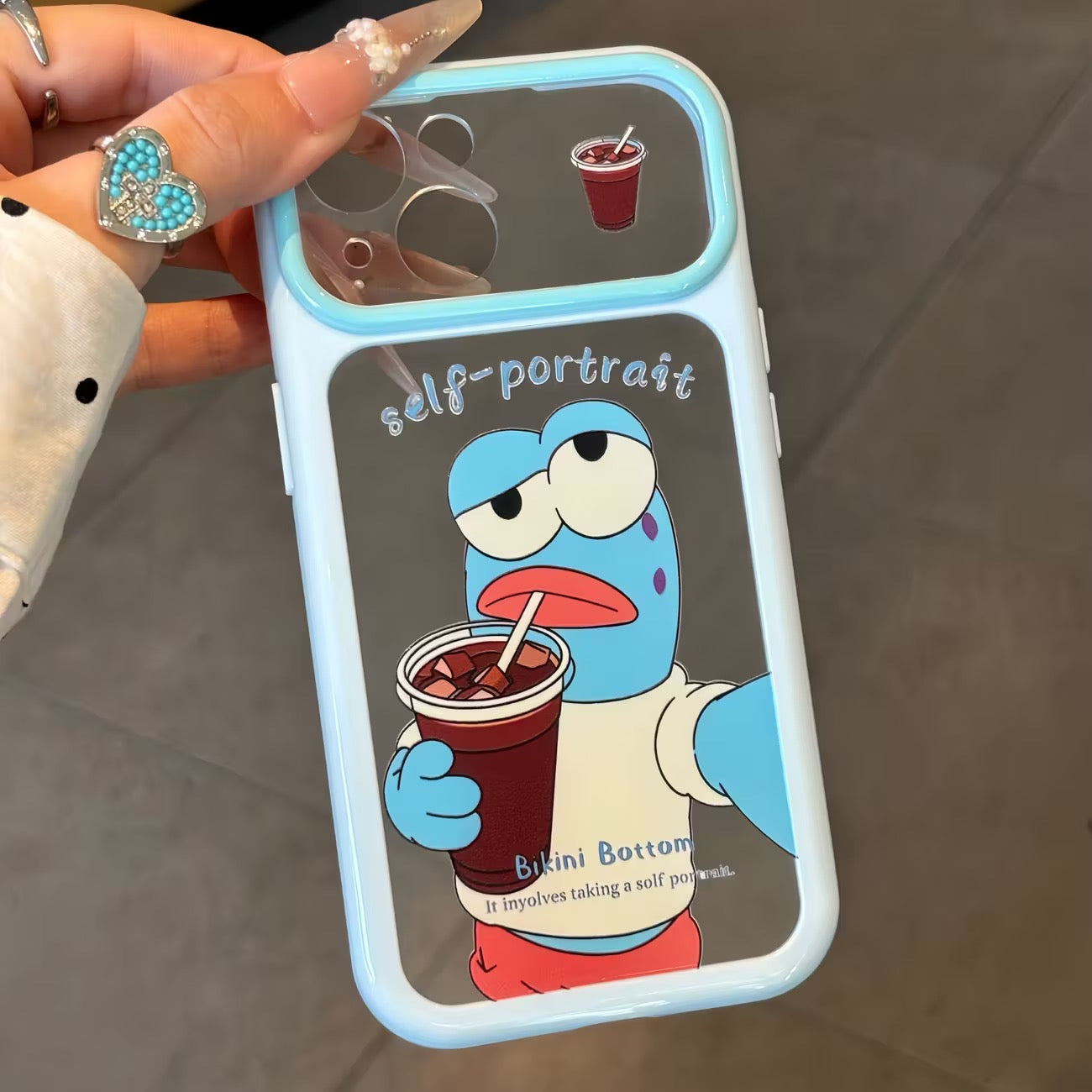 Funda Transparente para Teléfono con Diseño de Snoopy Pintor de Graffiti, Marco Brillante Multicolor en Tonos Pastel, Antigolpes, Protectora para iPhone
