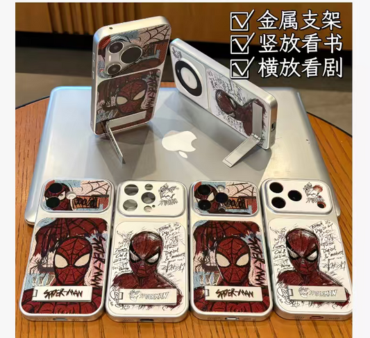 キュートなスポンジ・ボブとパトリックがプリントされたスマホケース。分割された大きなカメラ窓、全周を保護する耐落下衝撃構造、光沢のある明るいカラーフレームが特徴で、かわいいカートゥーンデザイン。iPhone対応。