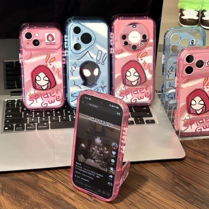 Funda de teléfono magnética con anillo de soporte, color sólido pastel, con rotación de 360° y soporte plegable, cubierta protectora a prueba de golpes para iPhone