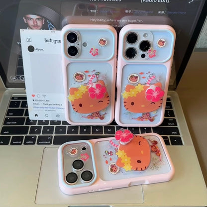 キュートなスポンジ・ボブとパトリックがプリントされたスマホケース。分割された大きなカメラ窓、全周を保護する耐落下衝撃構造、光沢のある明るいカラーフレームが特徴で、かわいいカートゥーンデザイン。iPhone対応。