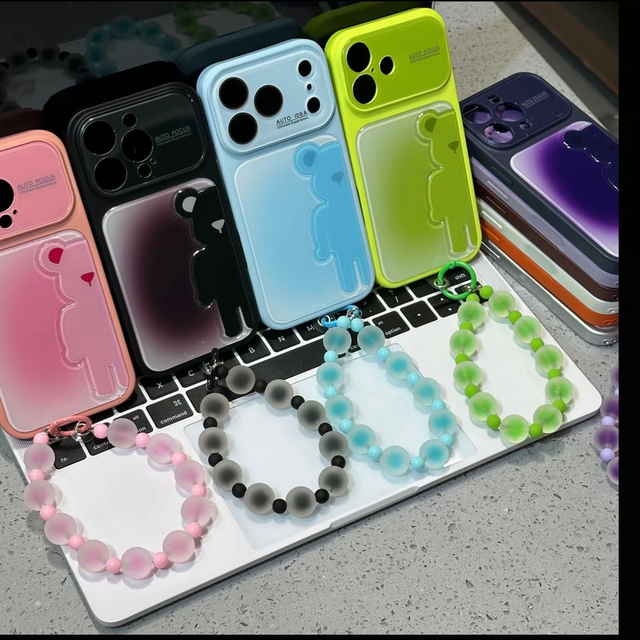 Funda protectora para iPhone con anilla magnética de dibujos animados vintage de Minnie, Goofy, Piolín y ventana grande para cámara, a prueba de golpes