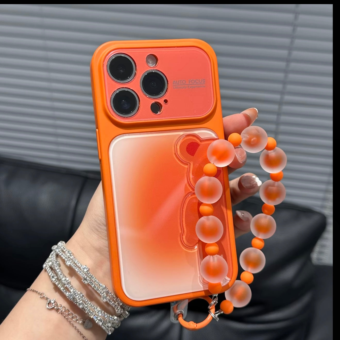Funda protectora para iPhone con anilla magnética de dibujos animados vintage de Minnie, Goofy, Piolín y ventana grande para cámara, a prueba de golpes