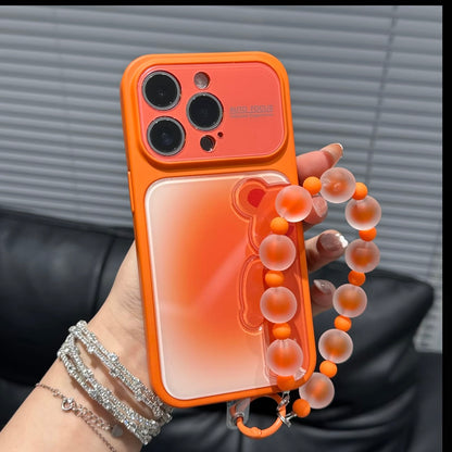 Funda protectora para iPhone con anilla magnética de dibujos animados vintage de Minnie, Goofy, Piolín y ventana grande para cámara, a prueba de golpes
