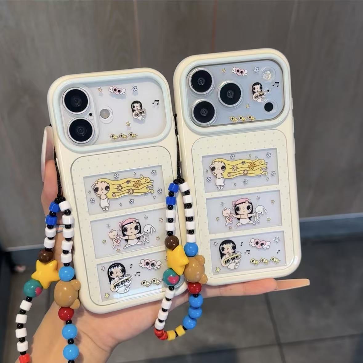 Bonita funda de teléfono con patrón de calcomanía de Woddy Buzz, cubierta protectora transparente a prueba de golpes para todos los modelos de iPhone