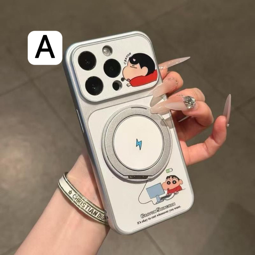 キュートなスポンジ・ボブとパトリックがプリントされたスマホケース。分割された大きなカメラ窓、全周を保護する耐落下衝撃構造、光沢のある明るいカラーフレームが特徴で、かわいいカートゥーンデザイン。iPhone対応。