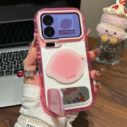 Funda protectora para iPhone con anilla magnética de dibujos animados vintage de Minnie, Goofy, Piolín y ventana grande para cámara, a prueba de golpes