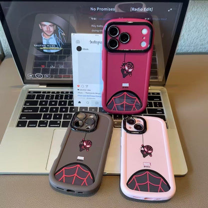 Funda Transparente para Teléfono con Diseño de Snoopy Pintor de Graffiti, Marco Brillante Multicolor en Tonos Pastel, Antigolpes, Protectora para iPhone