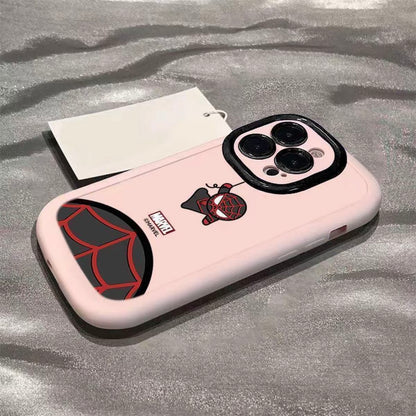 Funda Transparente para Teléfono con Diseño de Snoopy Pintor de Graffiti, Marco Brillante Multicolor en Tonos Pastel, Antigolpes, Protectora para iPhone