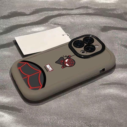 Funda Transparente para Teléfono con Diseño de Snoopy Pintor de Graffiti, Marco Brillante Multicolor en Tonos Pastel, Antigolpes, Protectora para iPhone