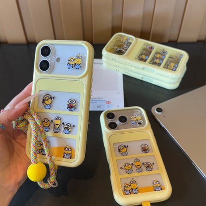 Bonita funda de teléfono con patrón de calcomanía de Woddy Buzz, cubierta protectora transparente a prueba de golpes para todos los modelos de iPhone