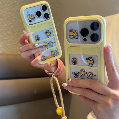 Bonita funda de teléfono con patrón de calcomanía de Woddy Buzz, cubierta protectora transparente a prueba de golpes para todos los modelos de iPhone
