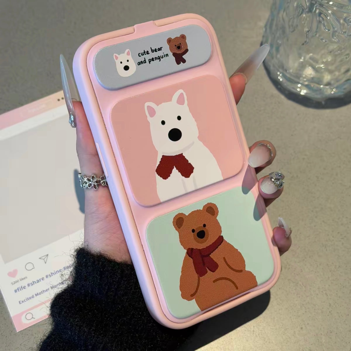 Funda Transparente para Teléfono con Diseño de Snoopy Pintor de Graffiti, Marco Brillante Multicolor en Tonos Pastel, Antigolpes, Protectora para iPhone