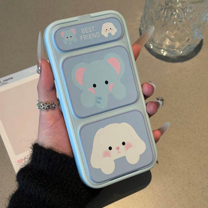 Funda Transparente para Teléfono con Diseño de Snoopy Pintor de Graffiti, Marco Brillante Multicolor en Tonos Pastel, Antigolpes, Protectora para iPhone