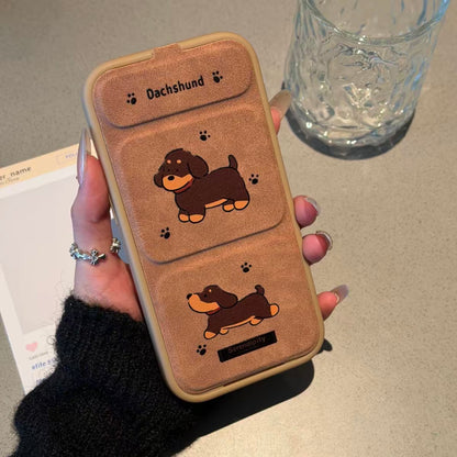 Funda Transparente para Teléfono con Diseño de Snoopy Pintor de Graffiti, Marco Brillante Multicolor en Tonos Pastel, Antigolpes, Protectora para iPhone