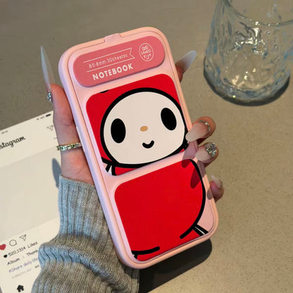 Funda Transparente para Teléfono con Diseño de Snoopy Pintor de Graffiti, Marco Brillante Multicolor en Tonos Pastel, Antigolpes, Protectora para iPhone