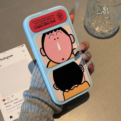 Funda Transparente para Teléfono con Diseño de Snoopy Pintor de Graffiti, Marco Brillante Multicolor en Tonos Pastel, Antigolpes, Protectora para iPhone