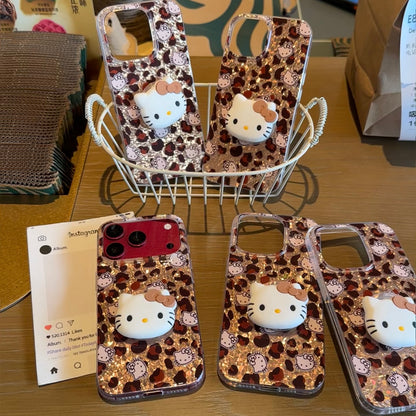 Funda protectora para iPhone con anilla magnética de dibujos animados vintage de Minnie, Goofy, Piolín y ventana grande para cámara, a prueba de golpes