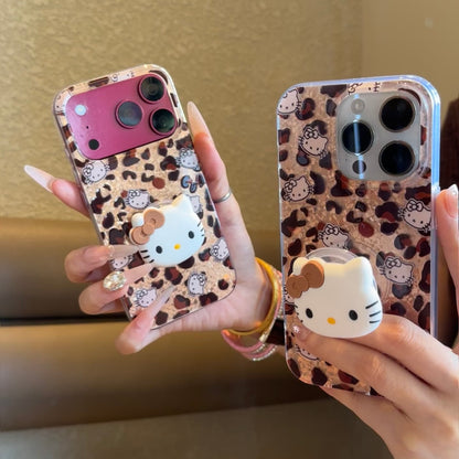 Funda protectora para iPhone con anilla magnética de dibujos animados vintage de Minnie, Goofy, Piolín y ventana grande para cámara, a prueba de golpes